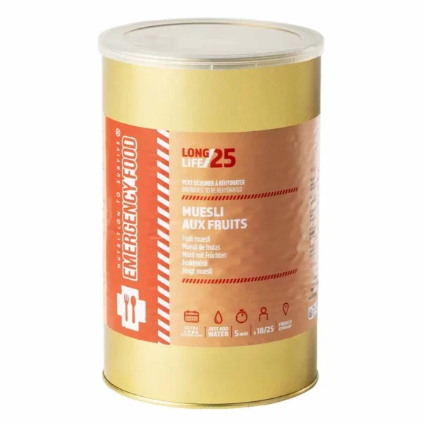 Muesli aux fruits – 1800 g – 25 ans