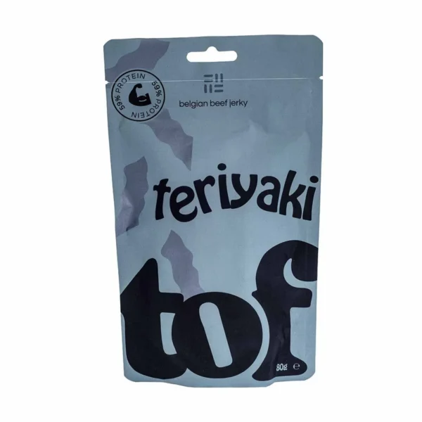 Beef Jerky – Viande séchée Tof – Teriyaki – 80 g