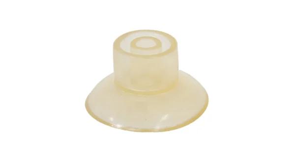 Tipi-paaluiteinde – Doorzichtig rubber