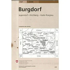 1147 BURGDORF ECHELLE 1 25 000