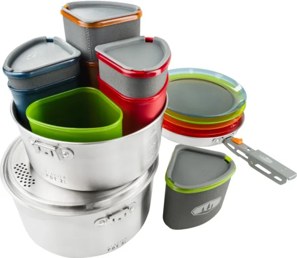 Glacier Stainless Camper Set de GSI