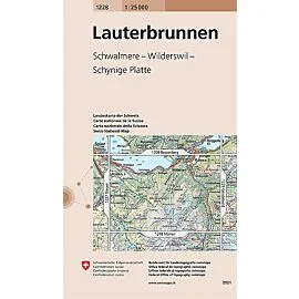 1228 LAUTERBRUNNEN ECHELLE 1 25 000