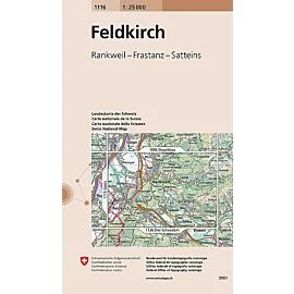1116 FELDKIRCH ECHELLE 1 25 000