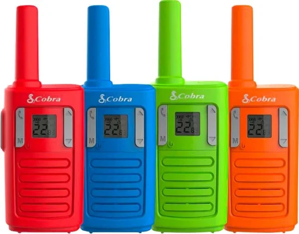 Talkie-Walkie RX100-4 Paquet de 4 de Cobra