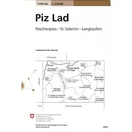 1199 BIS PIZ LAD ECHELLE 1 25 000