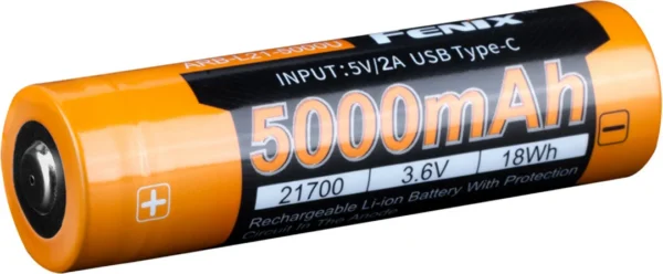 Batterie rechargeable ARB-L21-5000U de Fenix
