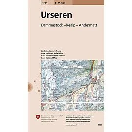 1231 URSEREN ECHELLE 1 25 000